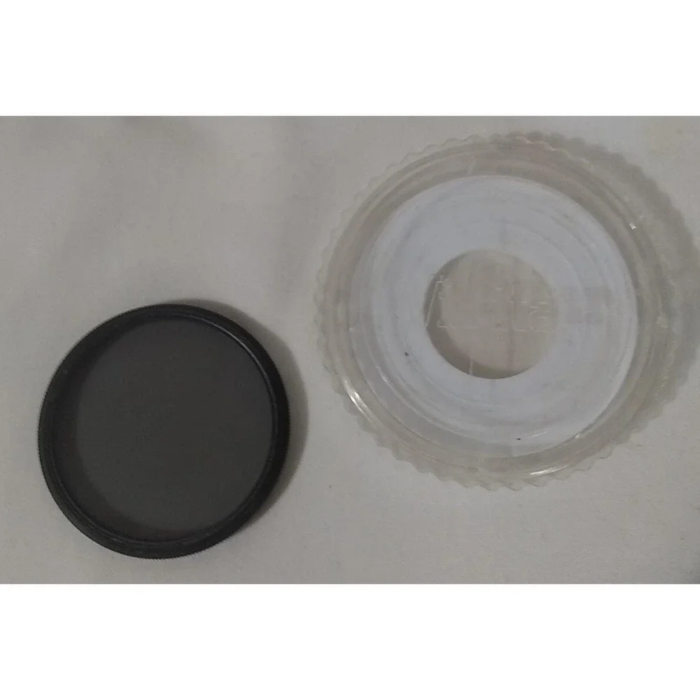 55mm Circular Polarizing Lens Filter Vivitar With Case Made In Japan READ